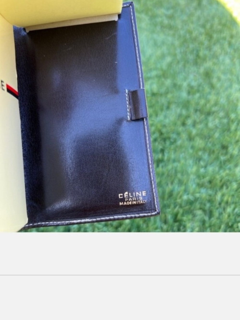 Celine Vintage Address Book/Notebook Signature Canvas & Leather Stunning Condit - Picture 3 of 5